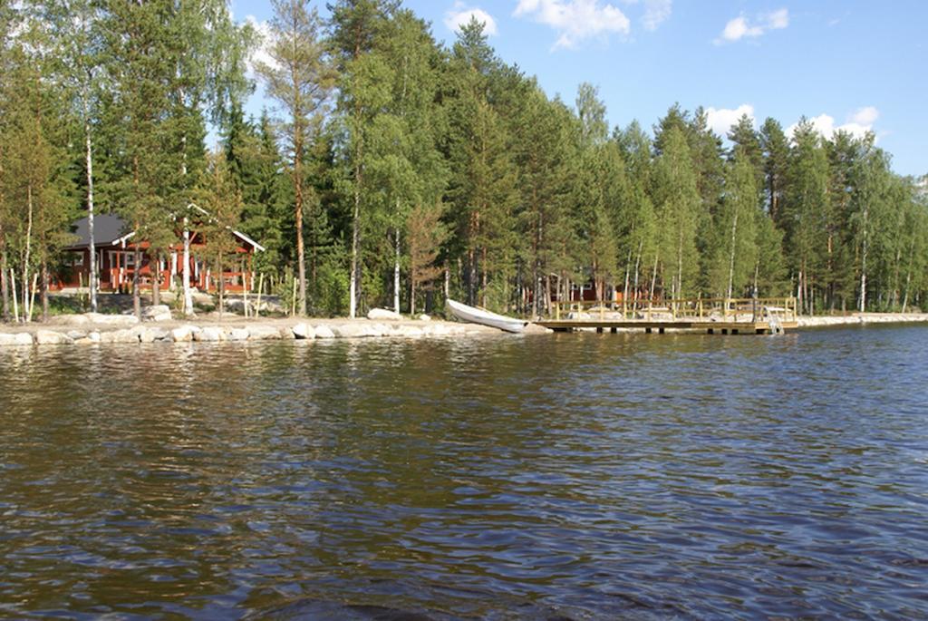 Kartanohotelli Satulinna Huvilat Hirvensalmi Buitenkant foto
